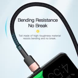 Thumbnail Cáp sạc nhanh Essager chuyển đổi USB Type C 6A 66W cho Samsung Xiaomi 3