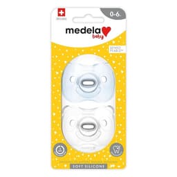 Thumbnail Ty ngậm | Medela Baby Pacifier Soft Silicon 0 - 6 tháng, Có hộp đựng tiệt trùng, Silicone mềm, Không chứa BPA 2