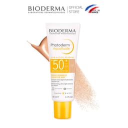 Thumbnail Kem chống nắng giảm bóng nhờn cho mọi loại da Bioderma Photoderm Aquafluide SPF50+ Claire 40ml [Màu da] 1