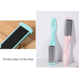 Thumbnail Dụng cụ chà gót chân LAMEILA thiết kế hai mặt bằng thép không gỉ 4