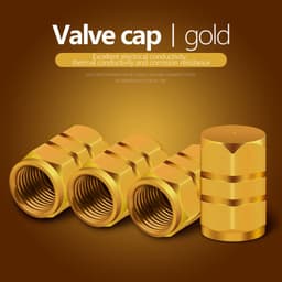 Thumbnail Bộ 4 nắp van lốp ô tô LYMOYO bằng hợp kim nhôm 3