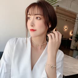 Thumbnail OIMG  Vòng tay ngọc trai bướm Baroque ngọc trai tự nhiên 4