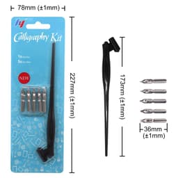 Thumbnail Bộ 5 ngòi bút + 1 tay cầm bút SeamiArt chuyên nghiệp tiện dụng cho viết chữ thư pháp 2
