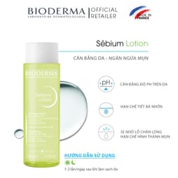Thumbnail Dung dịch cân bằng da Bioderma Sebium Lotion - 200ml 3