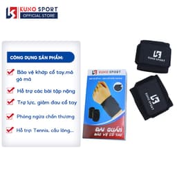 Thumbnail Băng bảo vệ cổ tay tập thể thao KUNO có thể điều chỉnh 2
