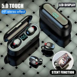 Thumbnail Tai nghe không dây Vitog F9 Bluetooth màn hình hiển thị LED TWS tích hợp hộp sạc 2000mAh 2