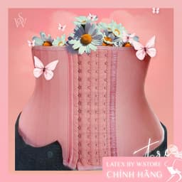 Thumbnail Latex Hồng WSTORE 27 Xương Giảm Eo Sau Sinh & Sau Hút Mỡ - Gen Nịt Bụng Latex Chuẩn Chính Hãng 2