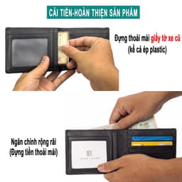 Thumbnail Ví nam da bò Nappa cao cấp V101-Bụi Leather 3
