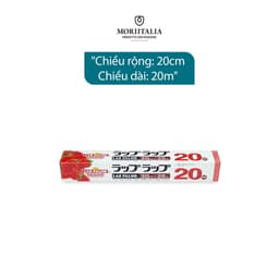 Thumbnail Màng bọc thực phẩm Las Palms, Chất liệu PVC, Bảo vệ thức ăn khỏi vi khuẩn, Kích thước 20cmx20m - MORIITALIA MBTP00009232 2