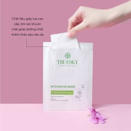 Thumbnail Mặt nạ dưỡng trắng da và ngăn ngừa lão hoá Truesky Integrated Mask chiết xuất hoa hồng đá 25g 1