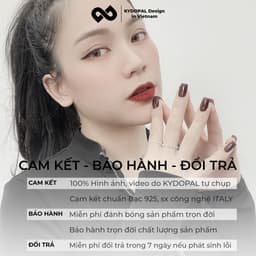 Thumbnail Nhẫn bạc nữ KYDOPAL nạm full đá bạc ý 925 trang sức cao cấp - 9N20M 3