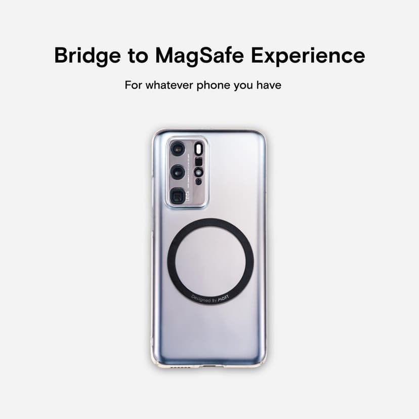 Ảnh MOFT Magnetic Ring Vòng Nam Châm Mỏng Với Phụ Kiện Nam Châm Mạnh Cho Điện Thoại Thông Minh MagSafe 2