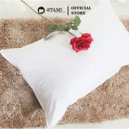 Thumbnail Ruột gối đầu bông gòn cao cấp ETAMI lõi bông gòn kháng khuẩn đàn hồi cao lâu xẹp lún kích thước 45x65cm 3