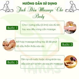 Thumbnail Tinh dầu Massage dưỡng ẩm trắng da TAMAS, chai 30ml thành phần từ thiên nhiên, an toàn cho da, không hóa chất độc hại,.. 3