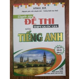 Thumbnail Sách - Tuyển tập Đề thi THPT quốc gia Môn Tiếng Anh 1