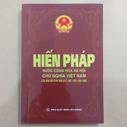 Thumbnail Sách - Hiến pháp (5 năm 2013-1992-1980-1959-1946) (NXB Lao động) 1