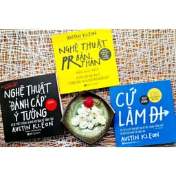 Thumbnail Sách: Nghệ Thuật PR Bản Thân + Nghệ Thuật Đánh Cắp Ý Tưởng + Cứ Làm Đi (Combo/Tùy Chọn 3 Cuốn) 3