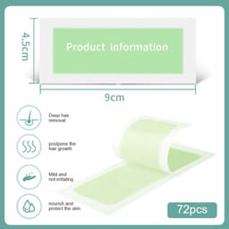 Thumbnail Bộ 72 Miếng Sáp Tẩy Lông Cơ Thể SUNNESS Kèm 4 Khăn Lau Sáp 150G 3