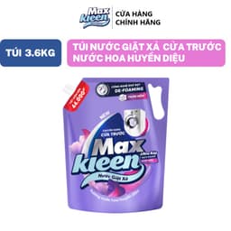 Thumbnail Túi Nước Giặt Xả MaxKleen chuyên dụng Cửa Trước 3.6kg Hương Nước hoa huyền diệu/Dấu ấn ngọt ngào 2