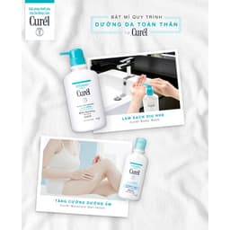 Thumbnail Combo dưỡng ẩm chuyên sâu toàn thân Curel Sữa tắm 420ml + Sữa dưỡng 220ml 3