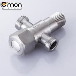 Thumbnail Van khóa T giảm áp lực nước 2 đầu ra C'mon VK-02_T 3
