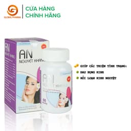 Thumbnail An nguyệt khang AnChau cải thiện tình trạng đau bụng kinh rối loạn kinh nguyệt 60 viên nang - Global Pharma 3