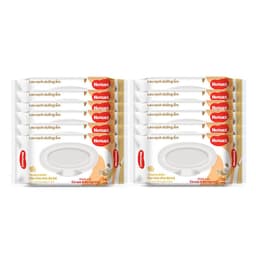 Thumbnail Thùng 12 gói Khăn ướt Huggies chiết xuất Cao cao và Bơ hạt mỡ (72 miếng/gói) 1