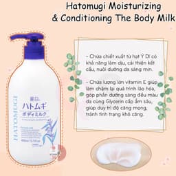 Thumbnail Sữa dưỡng thể chống nắng Reihaku Hatomugi UV Milky Gel SPF31 PA Chiết xuất hạt ý dĩ - Bahachiha 4