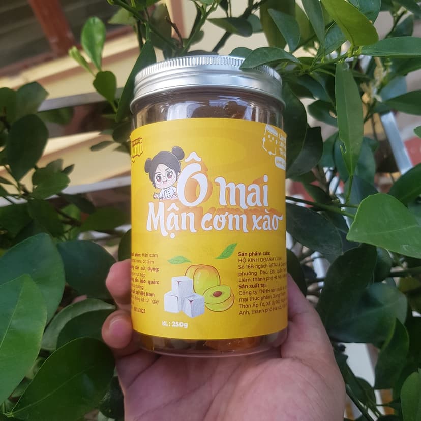 Ảnh Mận cơm Trạm ngọt Yumi ô mai xào cay ngọt ăn vặt thơm ngon 3