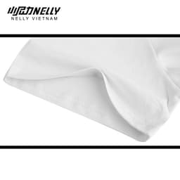 Thumbnail Áo thun NELLY Cotton 260gsm Premium - Trắng Trơn Tay Lỡ Form Rộng Nam Nữ 3