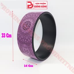 Thumbnail Vòng tập yoga bọc cao su cao cấp Prowin Fitness chống trơn trượt khung in hoa văn 2