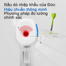 Thumbnail Cofoe Nhiệt Kế hồng ngoại thông dụng đo chính xác qua trán/tai tránh tiếp xúc chất lượng cao 2