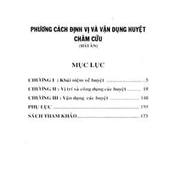 Thumbnail Sách - Phương Cách Định Vị Và Vận Dụng Huyệt Châm Cứu 2