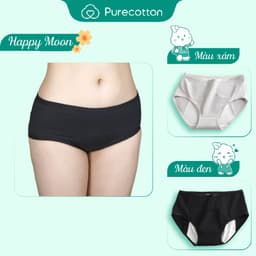 Thumbnail Quần lót chống tràn nguyệt san BIGSIZE Purecotton chất liệu cotton cao cấp PC085 1