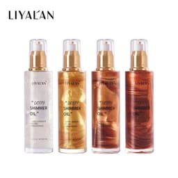 Thumbnail Dầu dưỡng thể LIYALAN ánh nhũ chiết xuất hữu cơ trang điểm sáng bóng 80g 1
