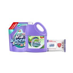 Thumbnail Combo Túi nước giặt xả thiên nhiên 3.6kg + Chai nước lau sàn ban mai 3.6kg + Khăn lau đa năng MaxKleen 1