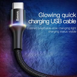 Thumbnail Dây cáp BASEUS cổng USB type-C sạc nhanh có thể đảo ngược 4