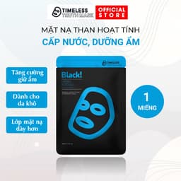 Thumbnail Mặt nạ than hoạt tính cấp nước, dưỡng ẩm Timeless Truth Mask - Black Hydra Intense (30ml/miếng) 2