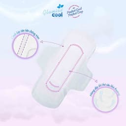 Thumbnail Combo 2 gói băng vệ sinh thảo dược Glamiss Cool ban ngày 24.5 cm siêu thấm 3