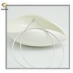 Thumbnail Dây chuyền bạc Ý 925 Huệ Ngân Dây Kiềng Mềm 1
