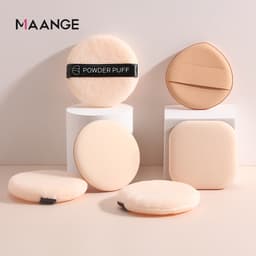 Thumbnail MAANGE Bộ 6 Bông Mút Trang Điểm Dụng Ướt & Khô Chuyên Nghiệp Tròn 30g 1