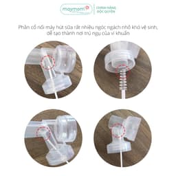 Thumbnail Cọ Phụ Kiện Maymom, Vệ Sinh Cổ Nối Phễu Hút Sữa, Chuyên Dụng Cho Việc Vệ Sinh Những Ngóc Ngách Nhỏ (1 cái) 2