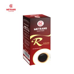 Thumbnail Cà phê Robusta (R) cafe rang xay pha phin nguyên chất - Mê Trang Hộp 250g hút chân không 1