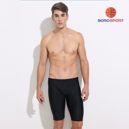 Thumbnail Quần Bơi Lửng mẫu mới 2025 Kèm Nón Bơi Nam Hoa Văn Vây Cá Mập Co Giãn Thoát Khí Nhanh Khô Cleacco QBL Boro Sport 3