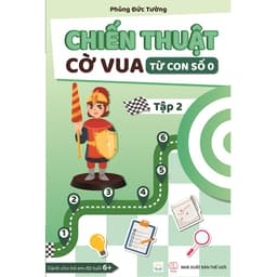 Thumbnail Sách - combo 2 cuốn Chiến thuật cờ vua từ con số 0 - Tập 1 và Tập 2 3