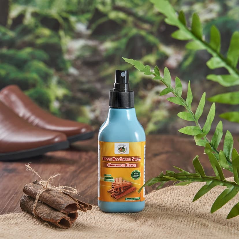 Ảnh Xịt Khử Mùi Giày Hương Quế Trà Bồng 200ml 3