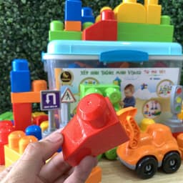 Thumbnail Đồ Chơi Xếp Hình Vijago 70 Chi Tiết Có Kèm Hốp Đựng Tiện Lợi 3