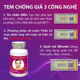 Thumbnail Viên Uống HB Collagen Type 1,2&3 Healthy Beauty 120 Viên 2