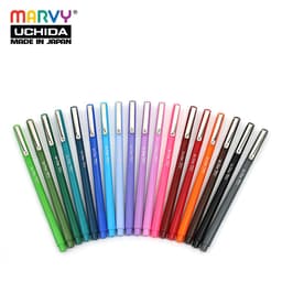 Thumbnail Bút lông kim luyện viết chữ đẹp Marvy Uchida Le Pen 4300 ngòi 0.3mm (màu cơ bản) 3
