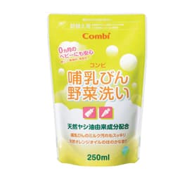Thumbnail Túi dung dịch nước rửa bình sữa và rau củ quả từ dầu cọ 250ml Combi 1